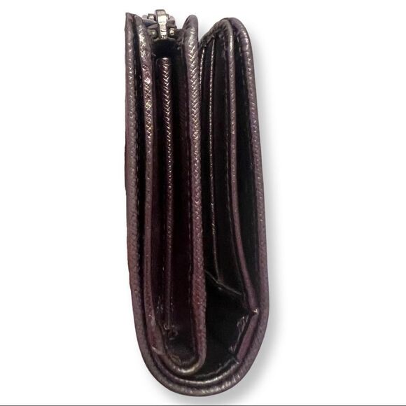 Prada Small Saffiano Compact Wallet Silver - Picture 7 of 16